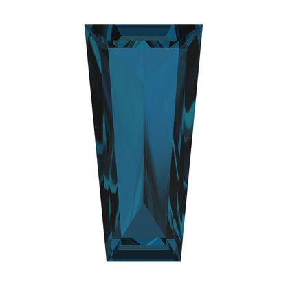 0.25 ct Tapered Baguette Cut VVS1 Natural london blue topaz