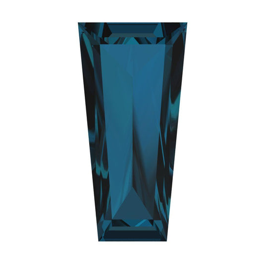 0.25 ct Tapered Baguette Cut VVS1 Natural london blue topaz