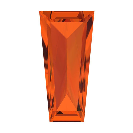 0.25 ct Tapered Baguette Cut VVS1 Simulated Red