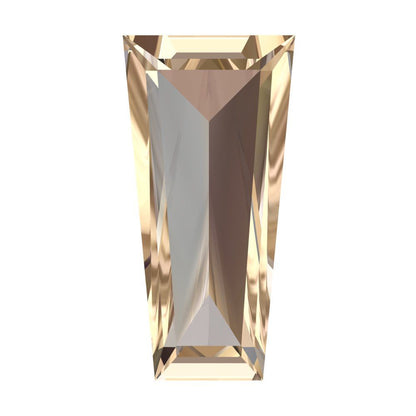 0.25 ct Tapered Baguette Cut VVS1 Synthetic Yellow moissanite
