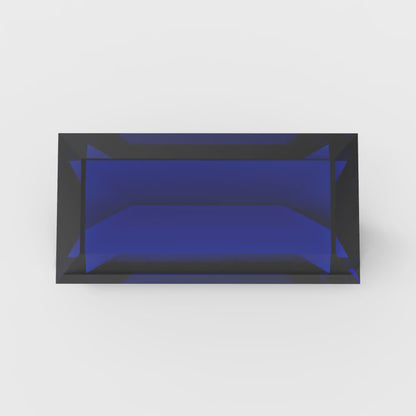 0.33 ct 5x3.5mm Baguette Cut Simulated Blue sapphire September Birthstone