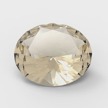 1 to 3 ct Oval Cut VVS1 Natural Brown Morganite November Birthstone