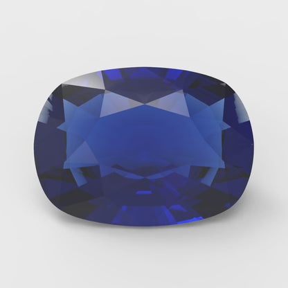 3 ct 9x7mm Long Cushion Cut Simulated Blue sapphire September Birthstone