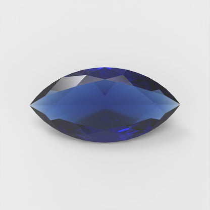 0.5 to 2.5 ct Marquise Cut Simulated Blue sapphire September Birthstone