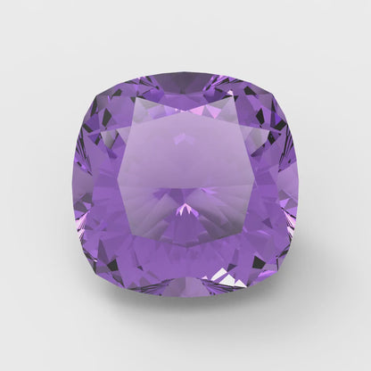 1 to 3 ct Cushion Cut VVS1 Simulated Purple Alexandrite February Birthstone
