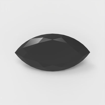 0.5 to 2.5 ct Marquise Cut Natural Black Onyx December Birthstone