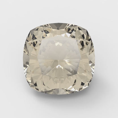 1 to 3 ct Cushion Cut VVS1 Natural Brown Morganite November Birthstone