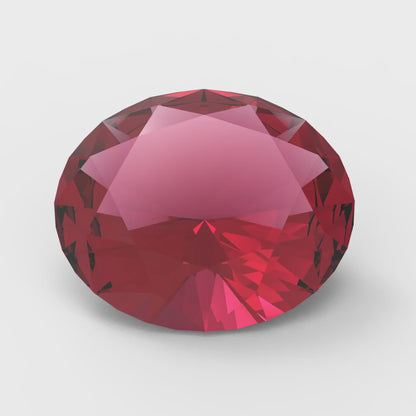 1 to 3 ct Oval Cut VVS1 Natural Red Garnet January Birthstone