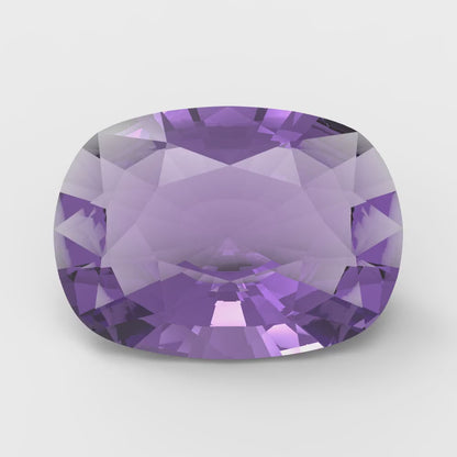 3 ct 9x7mm Long Cushion Cut Natural Purple Amethyst February Birthstone