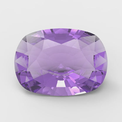 3 ct 9x7mm Long Cushion Cut Simulated Purple Alexandrite February Birthstone
