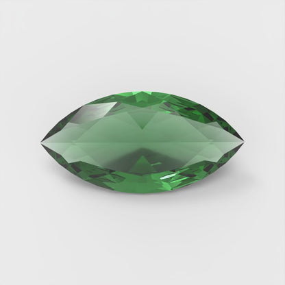 0.5 to 2.5 ct Marquise Cut Simulated Green Emerald May Birthstone