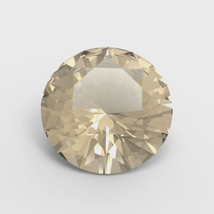 0.25 to 3 ct Round Cut VVS1 Natural Brown Morganite November Birthstone