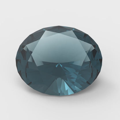 1 to 3 ct Oval Cut VVS1 Natural london blue topaz September Birthstone
