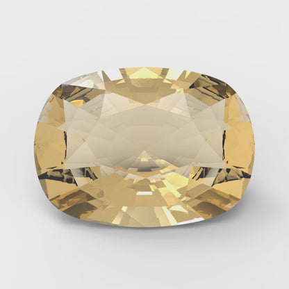 3 ct 9x7mm Long Cushion Cut Simulated Brown Champagne November Birthstone