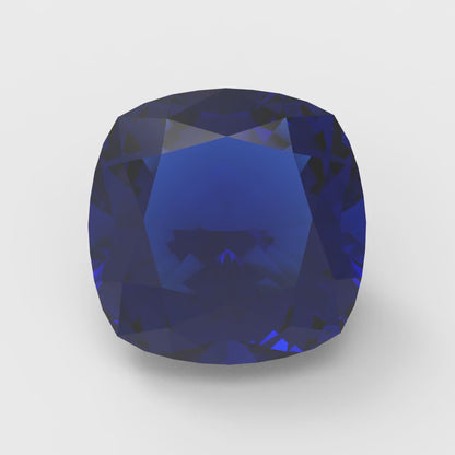 1 to 3 ct Cushion Cut VVS1 Simulated Blue sapphire September Birthstone