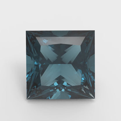 0.25 to 3 ct Princess Cut VVS1 Natural london blue topaz September Birthstone