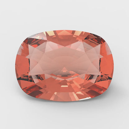 3 ct 9x7mm Long Cushion Cut Simulated Red January Birthstone