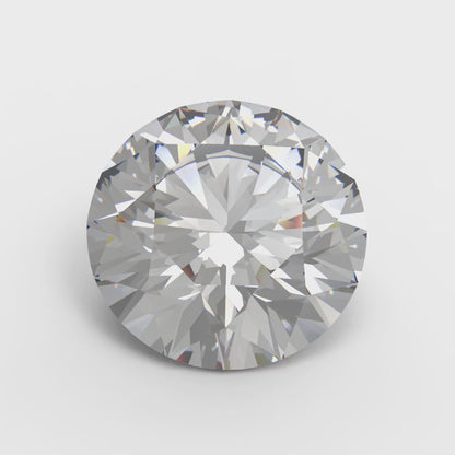 0.25 to 3 ct Round Cut VVS1 Simulated Clear April Birthstone