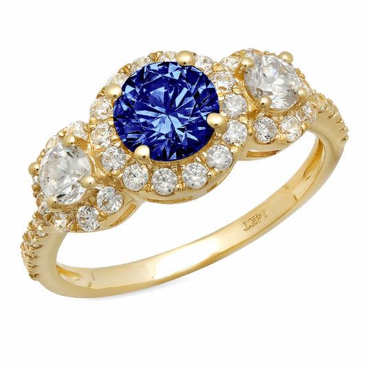 10K/Tanzanite/289-front