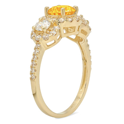 10K/Citrine/289-side
