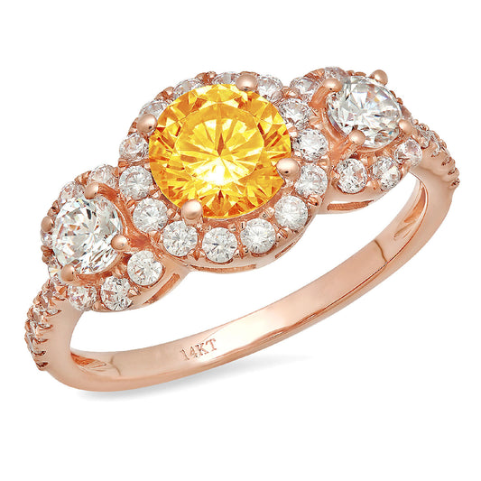 10K/Citrine/290-front